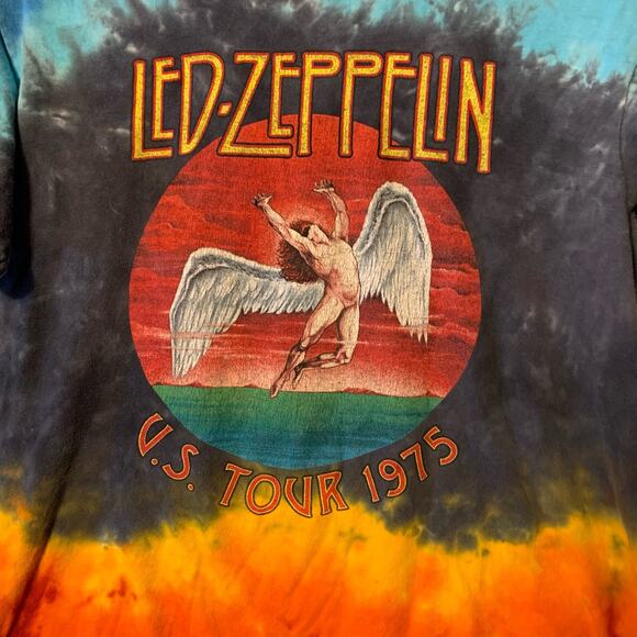 Led Zepplin tie dye shirt size S - Picture 3 of 4